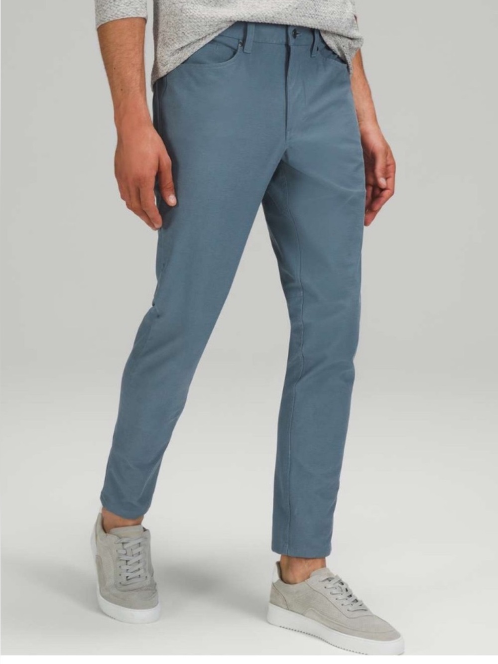 Lululemon ABC Pant Slim *Utilitech in River Blue M5ABNS Size 32
